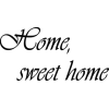 C0151 Home, sweet home