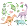 Zestaw naklejek z dinozaurami wariant 1